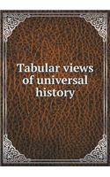 Tabular Views of Universal History