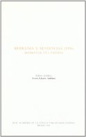 Refranes y sentencias (1596): Ikerketak eta edizioa