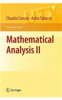 Mathematical Analysis II