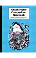 Graph Paper Composition Notebook Quad Rule 5x5 Grid Paper - 150 Sheets (Large, 8.5 x 11")