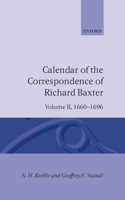 Calendar of the Correspondence of Richard Baxter