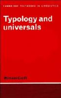 Typology and Universals