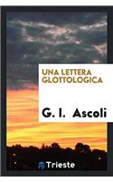 Una lettera glottologica