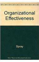 ORGANIZATIONAL EFFECTIVENESS