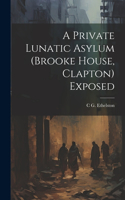 Private Lunatic Asylum (brooke House, Clapton) Exposed