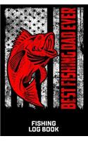 Best Fishing Dad Ever Fishing Log Book