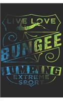 Bungee Jumping Notizbuch