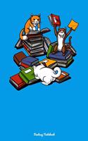 Fantasy Notebook: Cats Book Lovers Notebook