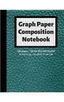 Graph Paper Composition Notebook: Grid Paper Notebook, Quad Ruled, 100 Sheets (Large, 8.5 x 11)(42 Graph Paper Notebooks)