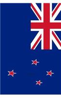 New Zealand: This Is a Blank Lined Journal Notebook Patriotic Country National Flag Torite Things in for Army Man, Police Officer, Teacher