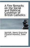A Few Remarks on the Social and Political Condition of British Catholics