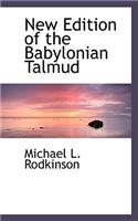 New Edition of the Babylonian Talmud: (English)