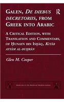 Galen, de Diebus Decretoriis, from Greek Into Arabic