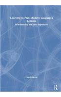 Learning to Plan Modern Languages Lessons: Understanding the Basic Ingredients