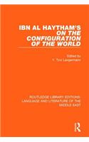 Ibn Al-Haytham's on the Configuration of the World