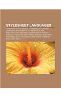 Stylesheet Languages