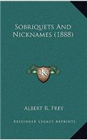Sobriquets and Nicknames (1888)