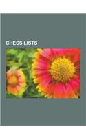 Chess Lists: List of Chess World Championship Matches, List of Chess Openings, Glossary of Chess, List of Chess Books, A-L, List of(English)