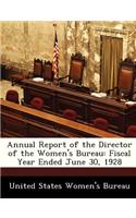 Annual Report of the Director of the Women's Bureau