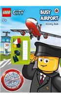 LEGO CITY: Busy Airport Activity Book with Minifigure