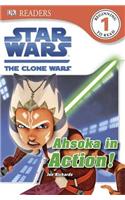 Star Wars the Clone Wars Ahsoka in Action!