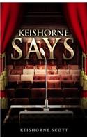 Keishorne Says: (English)