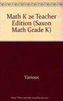 Saxon Math K