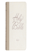 KJV Bible Pocket Faux Leather White