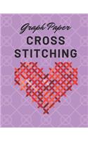 Cross Stitching Graph Paper: Cross Stitch Pattern Design Notebook Journal