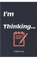 I'm thinking