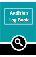 Audition Log Book