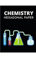 Chemistry Hexagonal Paper: Hexagonal Graph Paper Notebook/Journal, Lab Gift For Scientist, Chemist, Biochemist, Microbiologist Student (8,5'' x 11'')