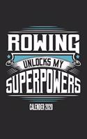 Rugby Unlocks My Superpowers Calender 2020