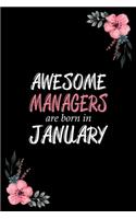 Awesome Managers are born in January