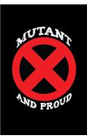 Mutant and proud: Food Journal - Track your Meals - Eat clean and fit - Breakfast Lunch Diner Snacks - Time Items Serving Cals Sugar Protein Fiber Carbs Fat - 110 pag