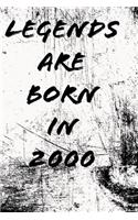 Legends Are Born in 2000