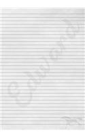 Edward Horse Journal: Blank Lined Horse Name Notebook To Write In V1(57 Horseback Rider Diary Designs)