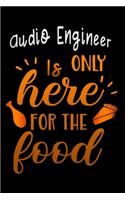 Audio Engineer is only here for the food