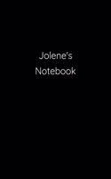 Jolene's Notebook: Notebook / Journal / Diary - 6 x 9 inches (15,24 x 22,86 cm), 150 pages.