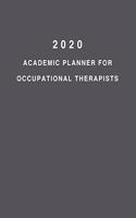 2020 Academic Planner For Occupational Therapists