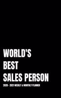 World's Best Sales Person Planner