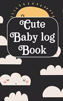 Cute Baby log Book