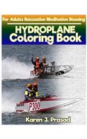 HYDROPLANE Coloring book for Adults Relaxation Meditation Blessing: Sketches Coloring Book Grayscale Images