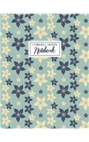 Cornell Notes Notebook: A Proven Focused Note-Taking System for College, Middle School and Elementary Students - Floral Edition