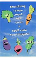 Everything I Know About the Child and Adult Care Food Program: Blank Journal