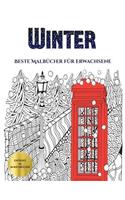 Beste Malbücher für Erwachsene (Winter): Dieses Buch besteht aus 30 Malblätter, die zum Ausmalen, Einrahmen und/oder Meditieren verwendet werden können: Dieses Buch kann fotokopiert, gedruc(5 Beste Malbücher Für Erwachsene)