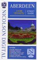 Nicolson Street Map Aberdeen (Card Cover)