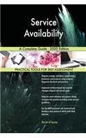 Service Availability A Complete Guide - 2020 Edition