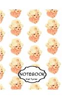 Notebook Journal : Marilyn: Pocket Notebook Journal Diary, 120 pages, 8.5 x 11 (Dot-Grid,Graph,Lined,Blank Notebook Journal)