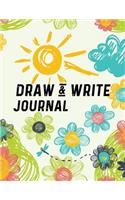 Draw And Write Journal: Primary Notebook Lined V10